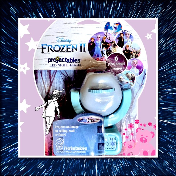 HP🎉🆕 Disney’s Frozen II Nightlight projector - Picture 1 of 16